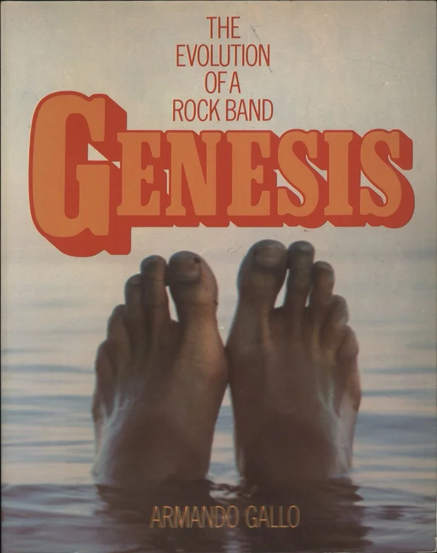 Genesis The Evolution Of A Rock Band - Softback UK Book