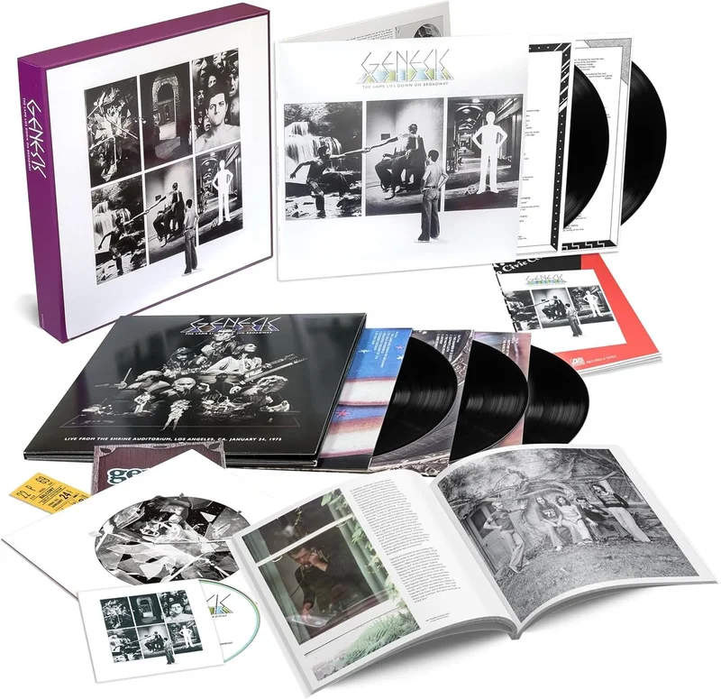 Genesis The Lamb Lies Down On Broadway - 5LP/Blu-Ray Super Deluxe Edition - Sealed UK Vinyl box set