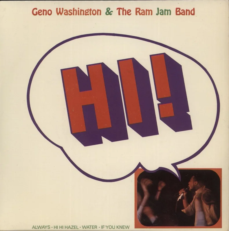 Geno Washington Hi UK 7" vinyl