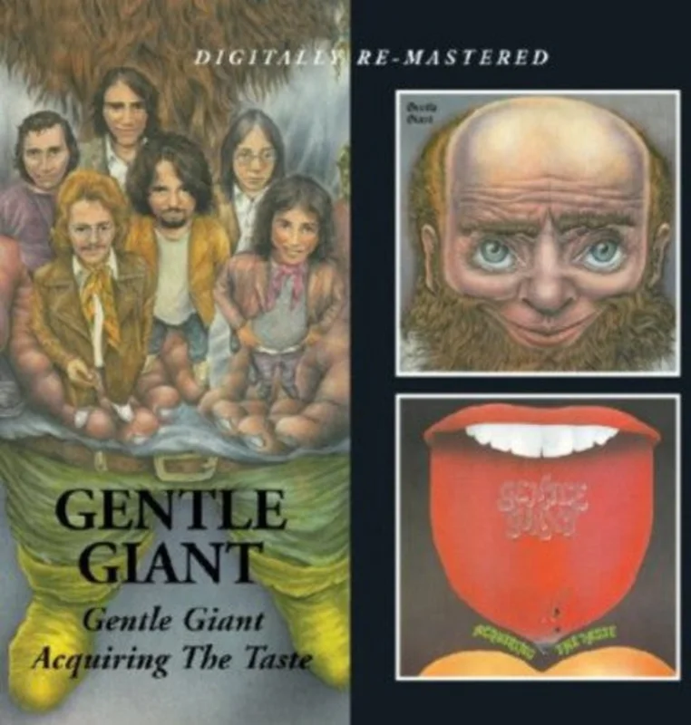 GENTLE GIANT/ACQUIRING THE TASTE - CD