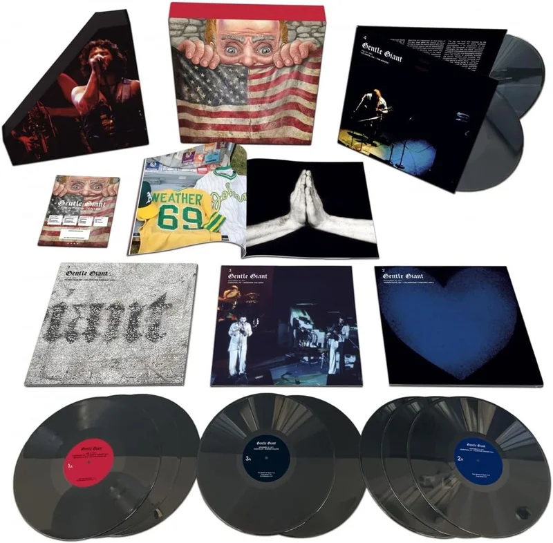 Gentle Giant Front Row Center [US Dates 1976 - 1980] UK Vinyl box set