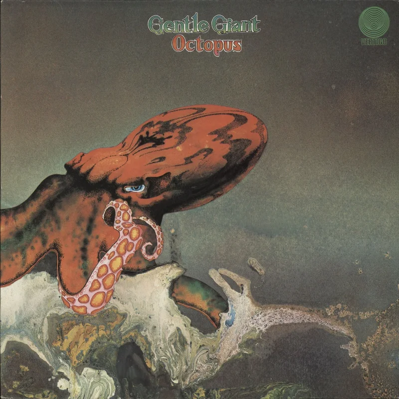 Gentle Giant Octopus Dutch Vinyl LP