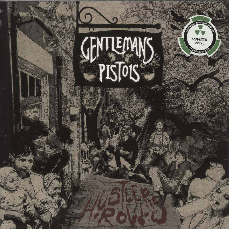 Gentlemans Pistols Hustler's Row - White Vinyl - Sealed UK Vinyl LP