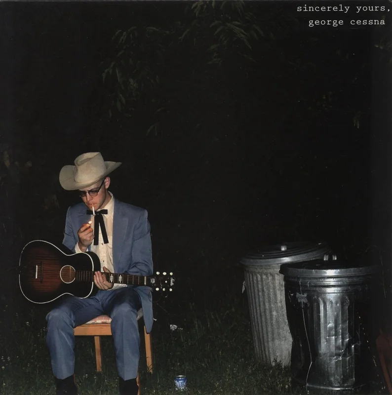 George Cessna Sincerely Yours - Beer Splatter Vinyl US Vinyl LP