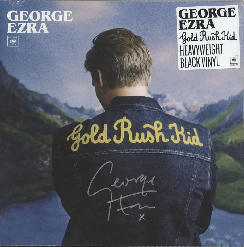 George Ezra Gold Rush Kid - Autographed - Sealed UK Vinyl LP