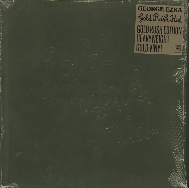 George Ezra Gold Rush Kid - Gold Vinyl - Numbered Gold Sleeve UK Vinyl LP