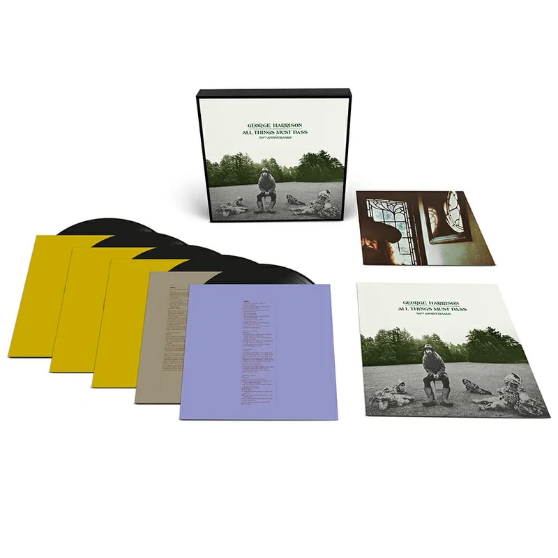 George Harrison - "All Things Must Pass" Box Set Deluxe - 5 x LP Box Set