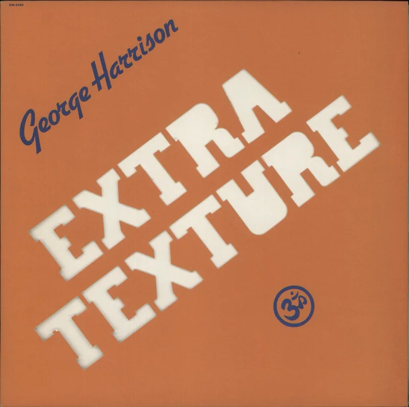 George Harrison Extra Texture US Vinyl LP