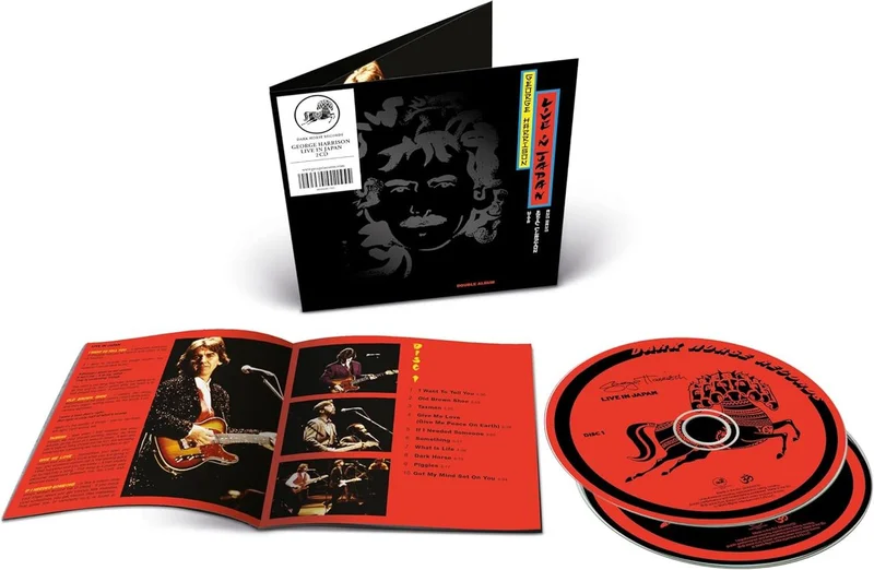 George Harrison Live In Japan - Sealed UK 2-CD album set