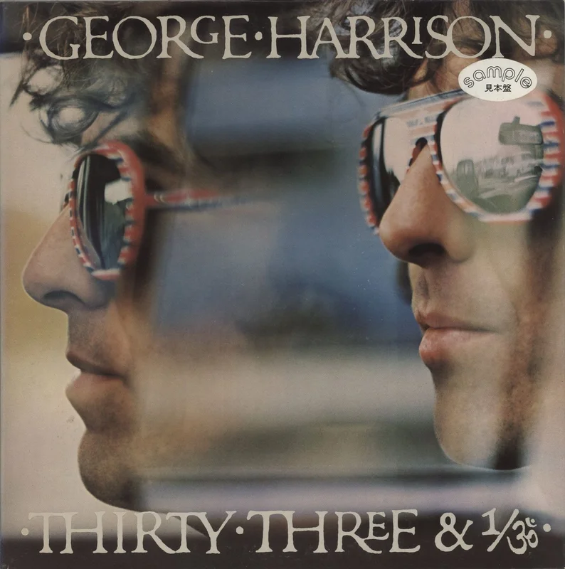 George Harrison Thirty Three & 1/3 Japanese Promo Vinyl LP
