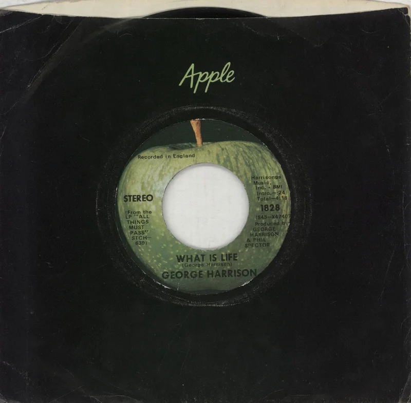 George Harrison What Is Life - Winchester US 7" vinyl