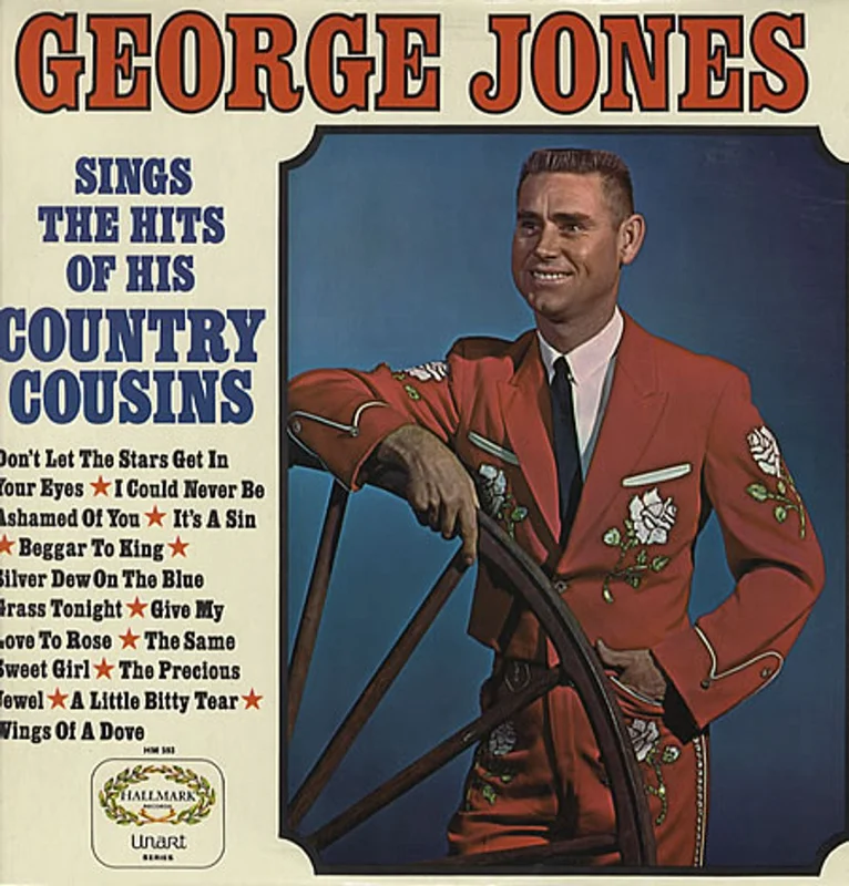 George Jones George Jones Sings The Hits Of His Country Cousins UK Vinyl LP