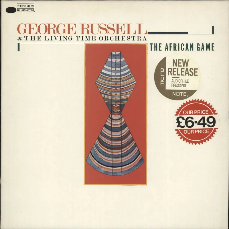 George Russell The African Game French Vinyl LP