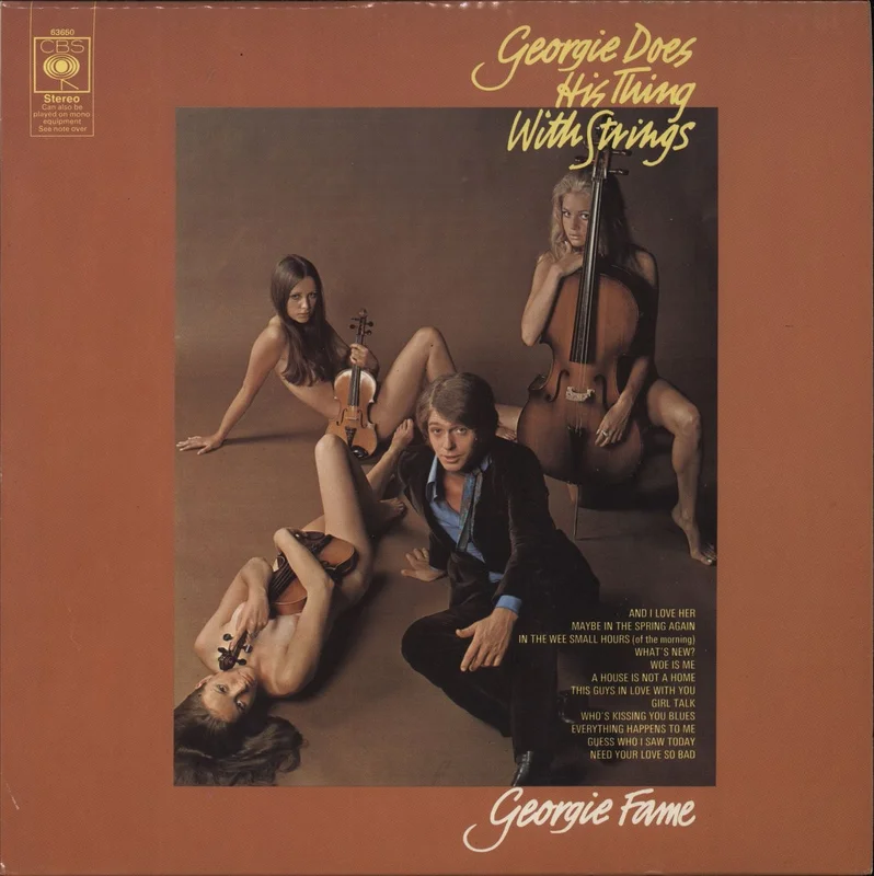Georgie Fame Georgie Does His Thing With Strings UK Vinyl LP