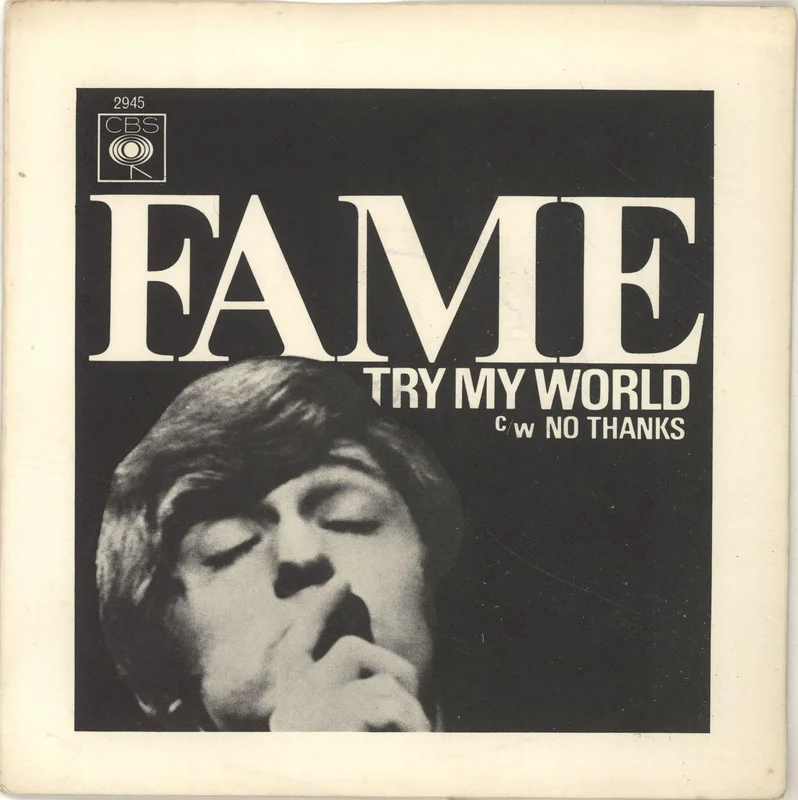 Georgie Fame Try My World + P/S UK 7" vinyl
