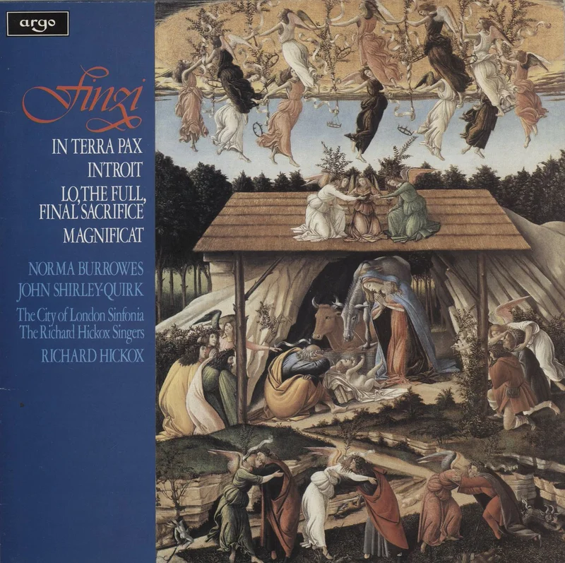 Gerald Finzi Finzi: In Terra Pax / Introit / Lo, The Full, Final Sacrifice / Magnificat UK Vinyl LP