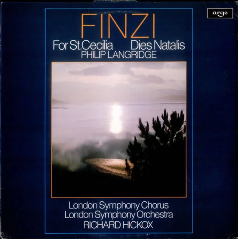 Gerald Finzi For St. Cecilia & Dies Natalis UK Vinyl LP