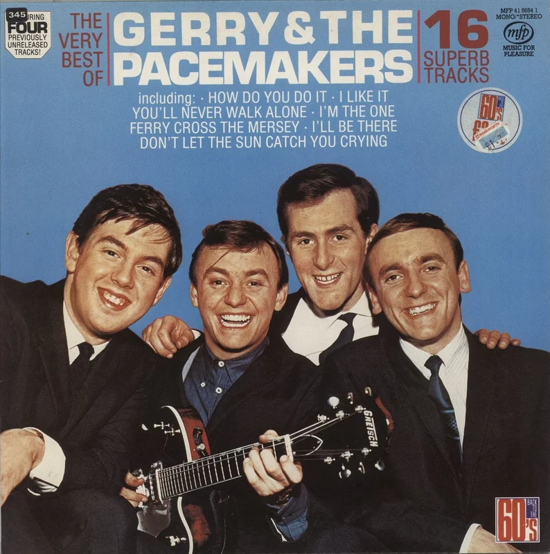 Gerry And The Pacemakers The Very Best Of - Price Sticker UK Vinyl LP