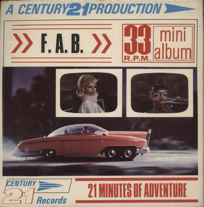 Gerry & Sylvia Anderson F.A.B. UK 7" vinyl