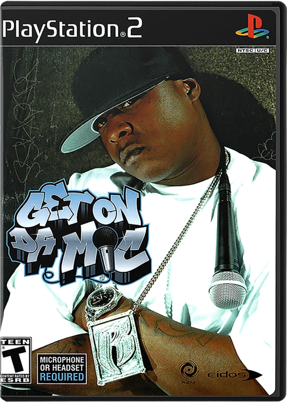 Get On Da Mic w/Microphone - PLAYSTATION 2