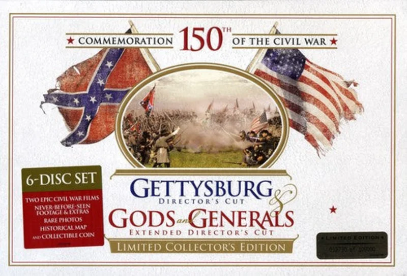 GETTYSBURG/GODS & GENERALS LIMITED BOX - DVD