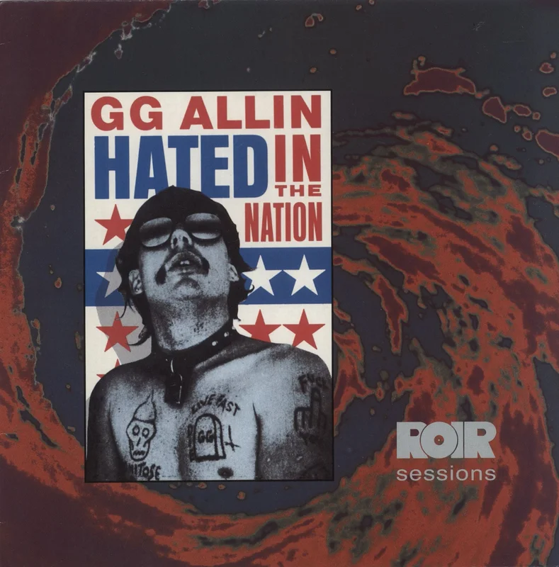 GG Allin & The Scumfucs Hated In The Nation French Vinyl LP