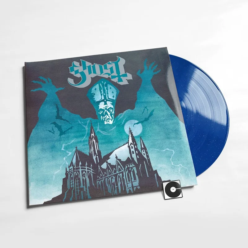 Ghost - "Opus Eponymous" Blue Sparkle Vinyl