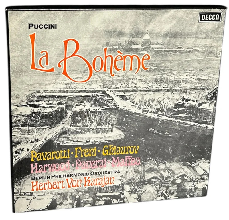 Giacomo Puccini La Bohme - 1st UK Vinyl box set
