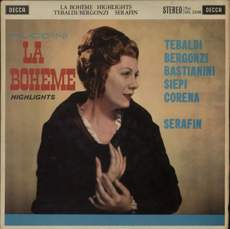 Giacomo Puccini Puccini: La Boheme Highlights UK Vinyl LP