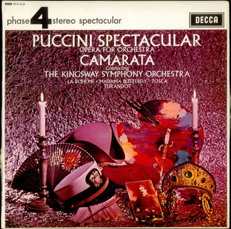 Giacomo Puccini Puccini Spectacular UK Vinyl LP