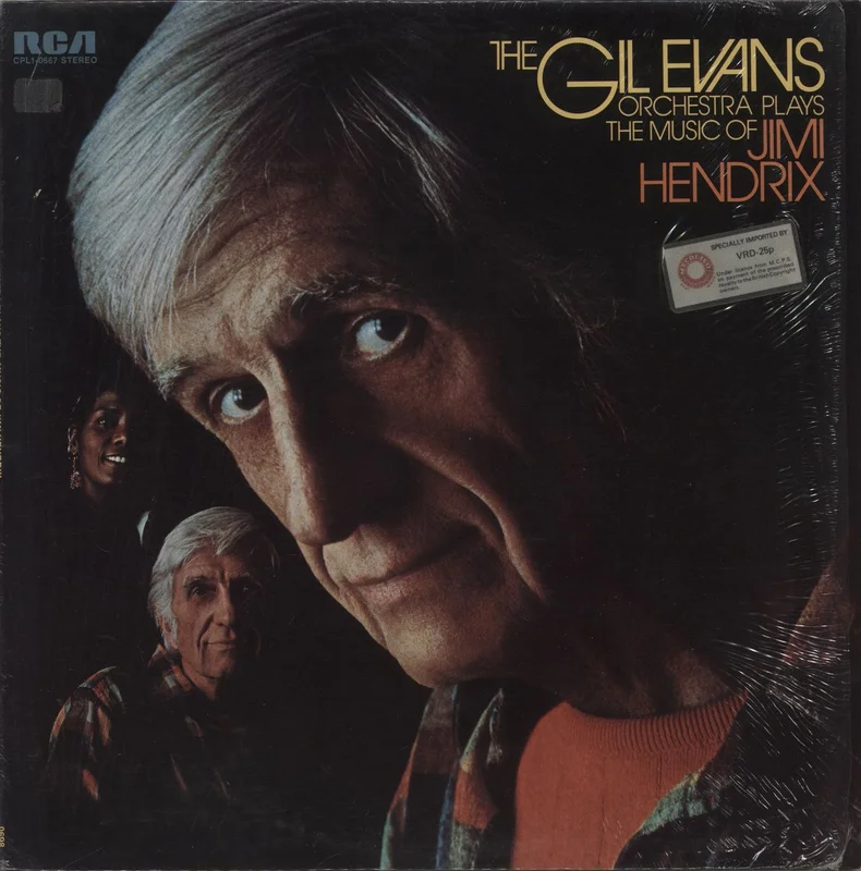 Gil Evans The Gil Evans Orchestra Plays The Music Of Jimi Hendrix - Shrink US Vinyl LP