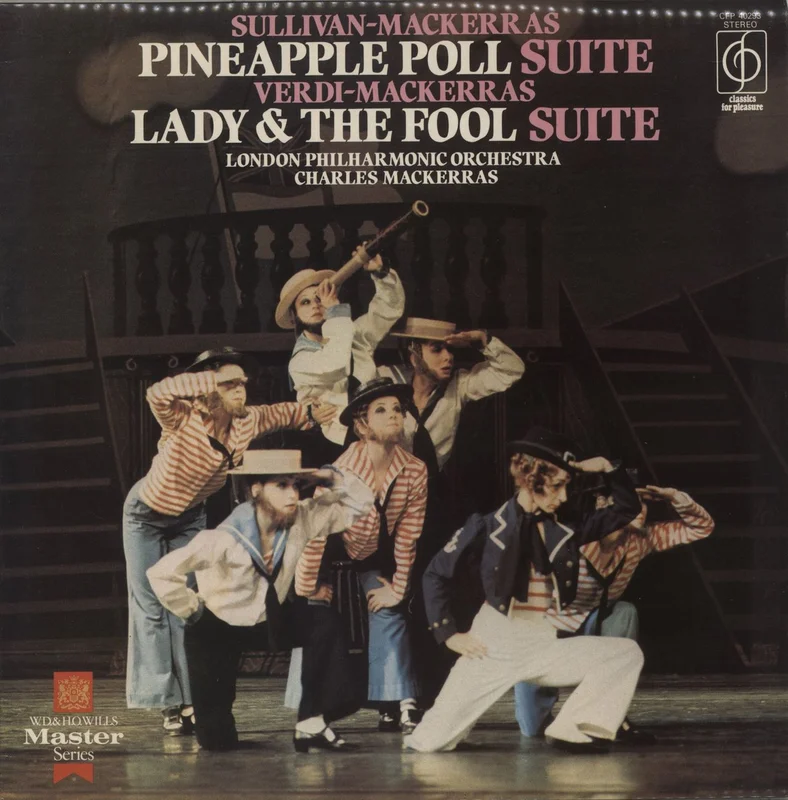 Gilbert & Sullivan Sulivan: Pineapple Poll / Verdi: Lady And The Fool UK Vinyl LP