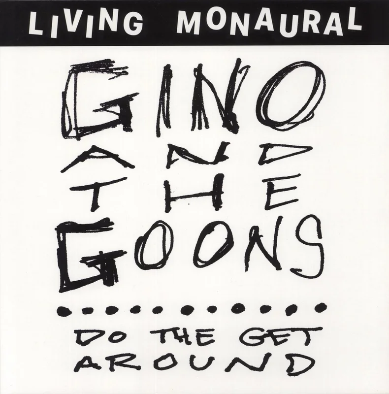 Gino And The Goons Do The Get Around - Orange Vinyl UK 12" vinyl