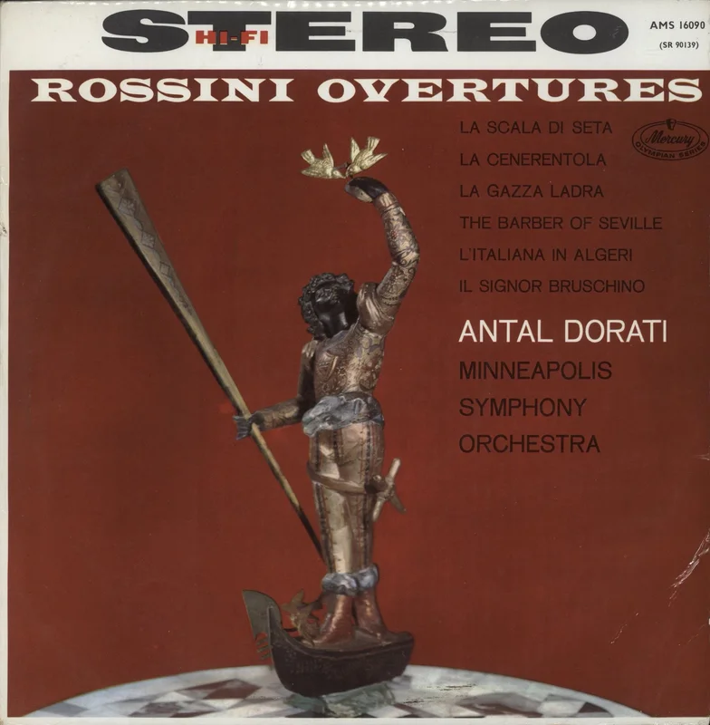 Gioacchino Rossini Rossini Overtures UK Vinyl LP