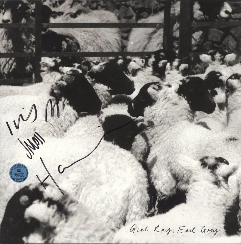 Girl Ray Earl Grey - White Vinyl + 7" - Fully Autographed UK Vinyl LP