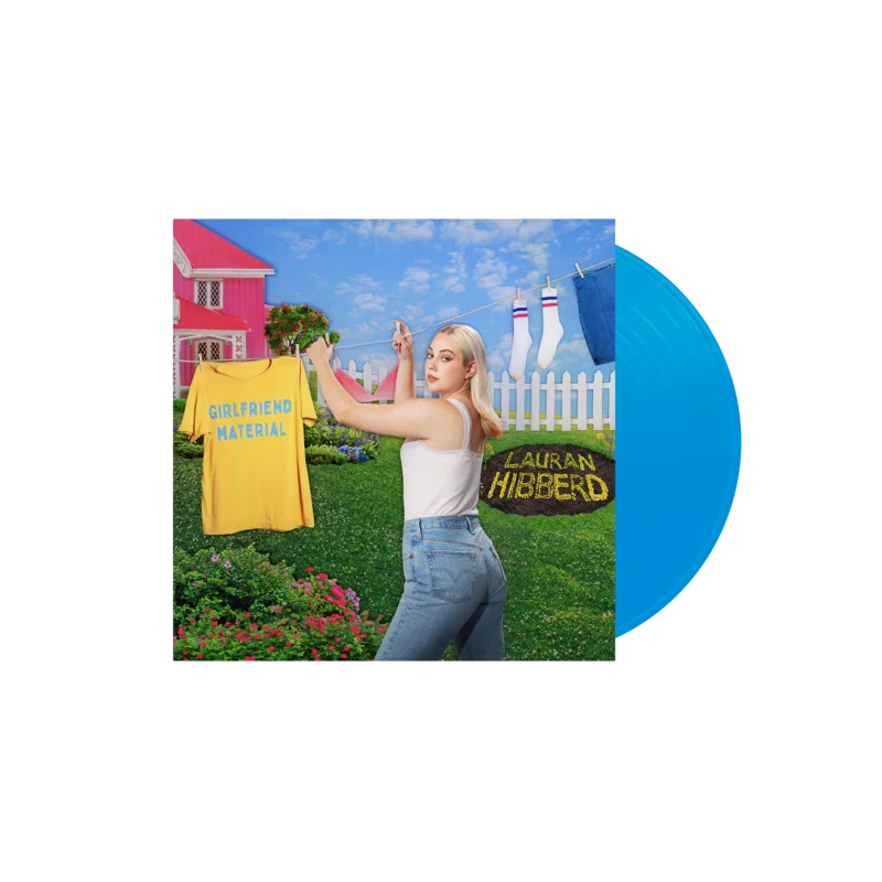 girlfriend material: Sky Blue Vinyl LP