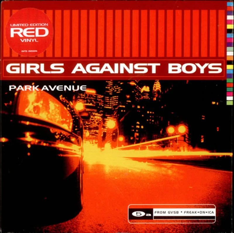 Girls Against Boys Park Avenue UK 7" vinyl
