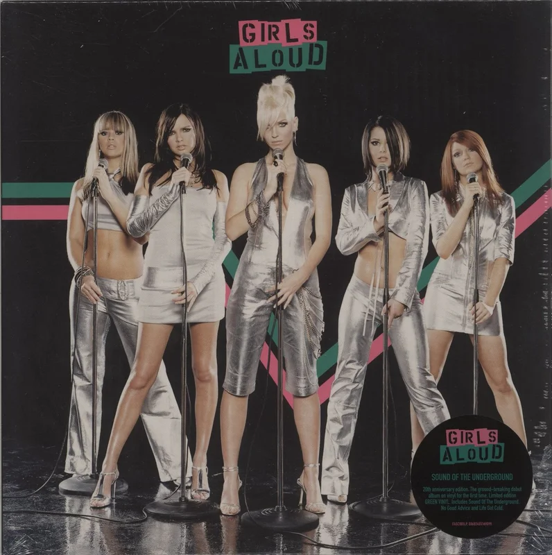 Girls Aloud Sound Of The Underground - Green Vinyl - Sealed UK Vinyl LP