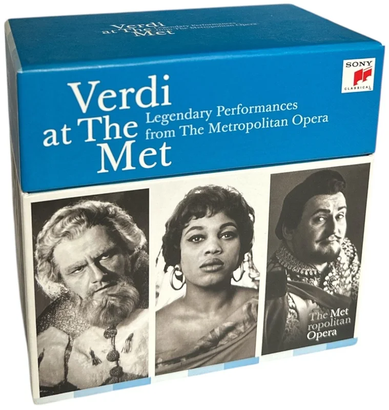 Giuseppe Verdi Verdi At The Met UK Cd album box set