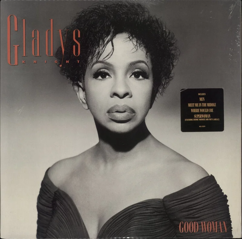 Gladys Knight & The Pips Good Woman - Hype Stickered Shrink US Vinyl LP