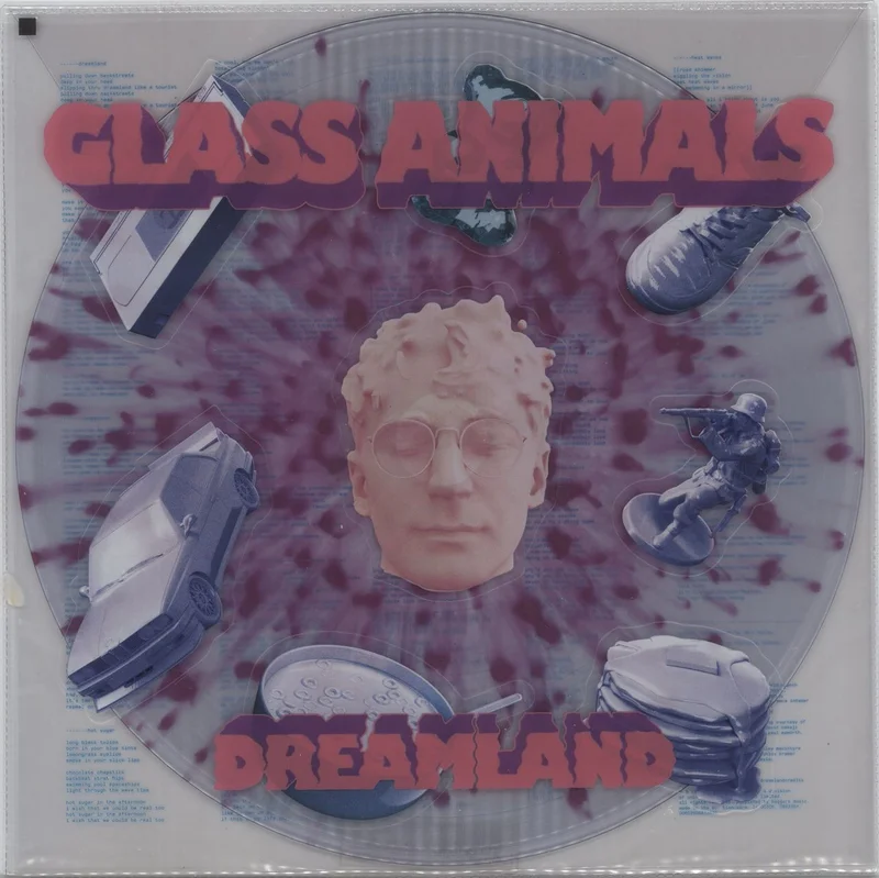 Glass Animals Dreamland - 180 Clear Splatter Vinyl UK Vinyl LP