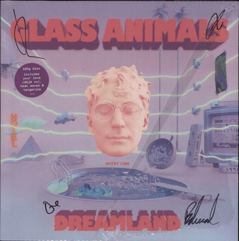 Glass Animals Dreamland - 180 Gram Vinyl - Autographed UK Vinyl LP