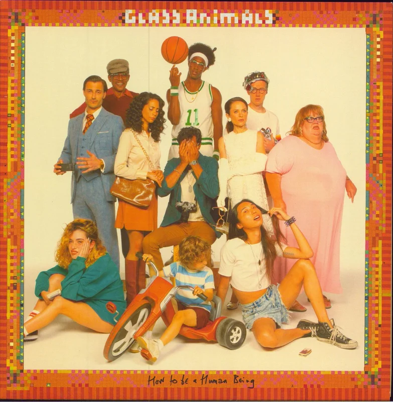 Glass Animals How To Be A Human Being - Club Edition - Blue Vinyl US Vinyl LP