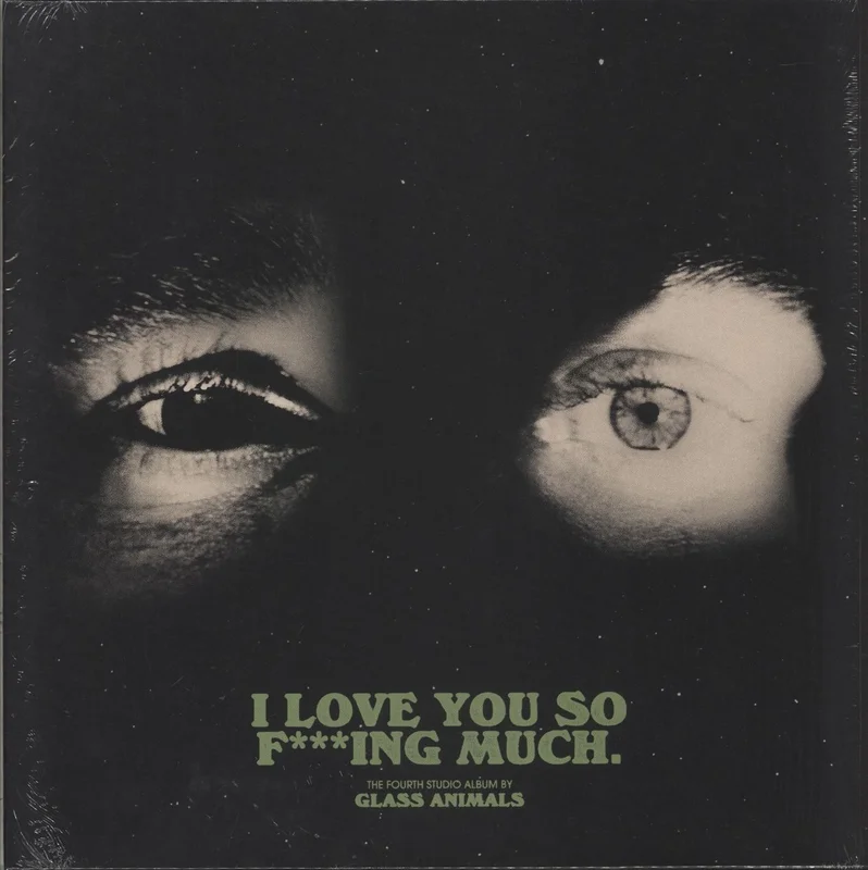 Glass Animals I Love You So F***ing Much - Black & Clear Splatter Vinyl UK Vinyl LP
