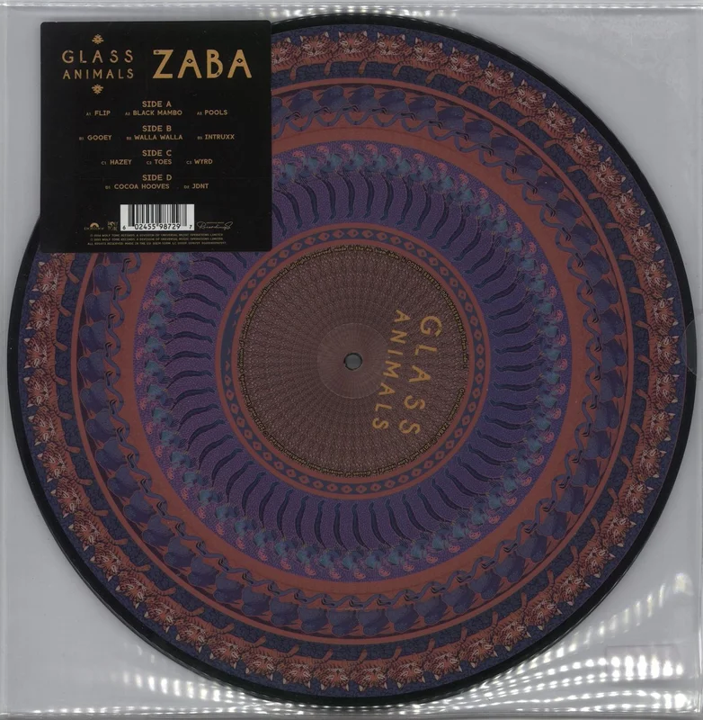Glass Animals ZABA - Zoetrope UK Picture disc LP