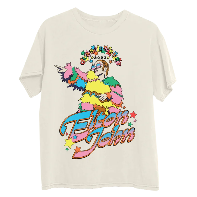 Glastonbury Natural T-Shirt