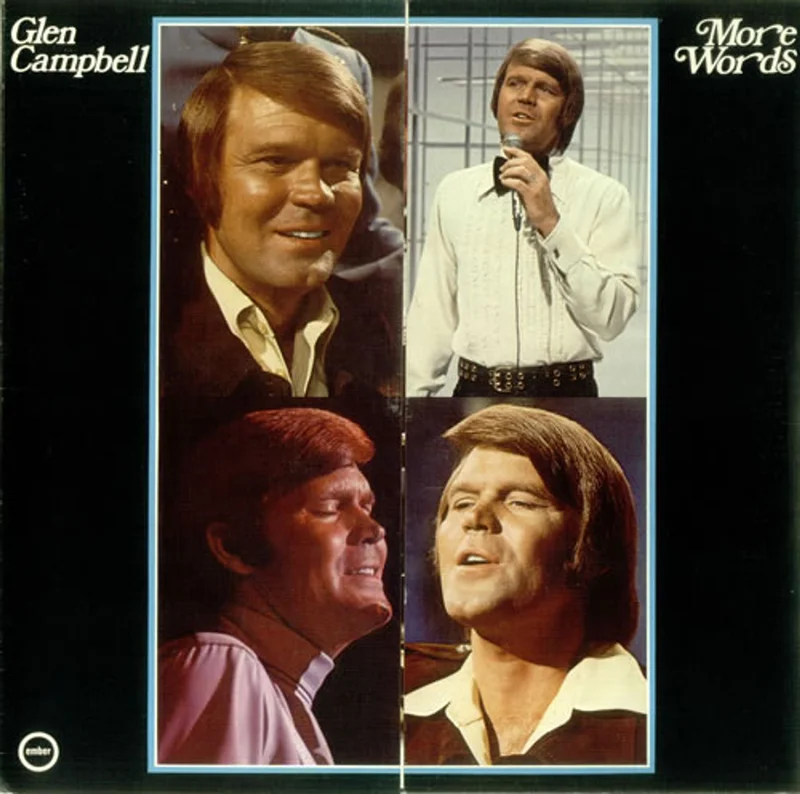 Glen Campbell More Words UK Vinyl LP