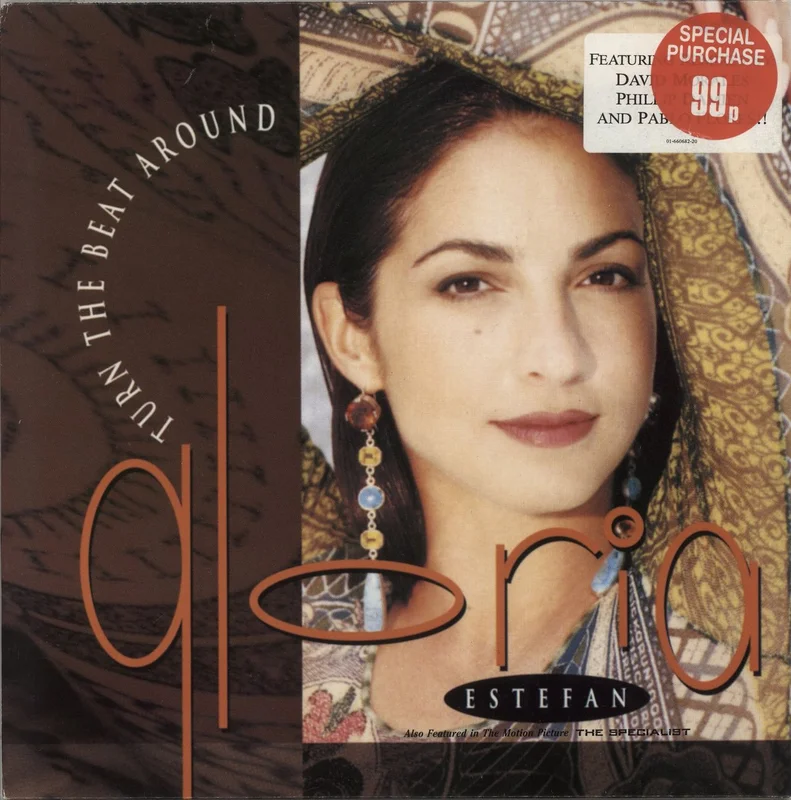 Gloria Estefan Turn The Beat Around German 12" vinyl