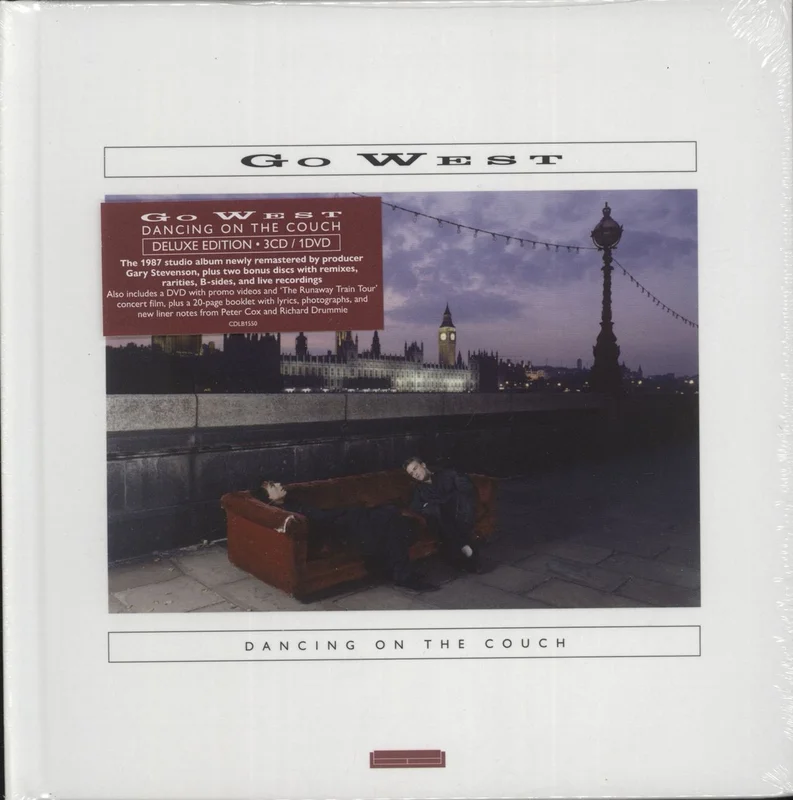 Go West Dancing On The Couch + Signed Print - Sealed UK 4-CD set