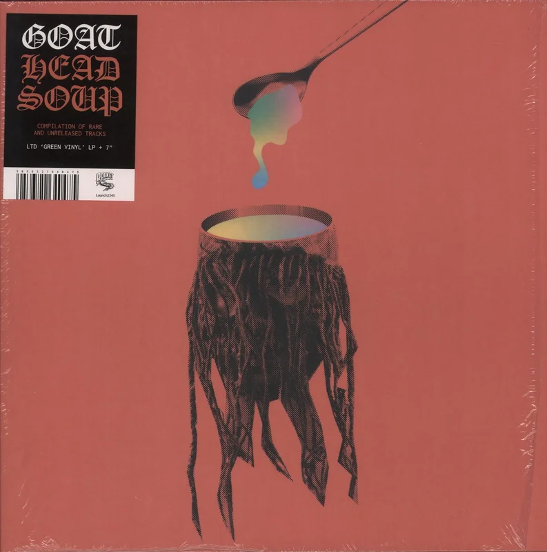 Goat (Swedish) Headsoup - Green Vinyl + Bonus 7" - Shrink UK Vinyl LP